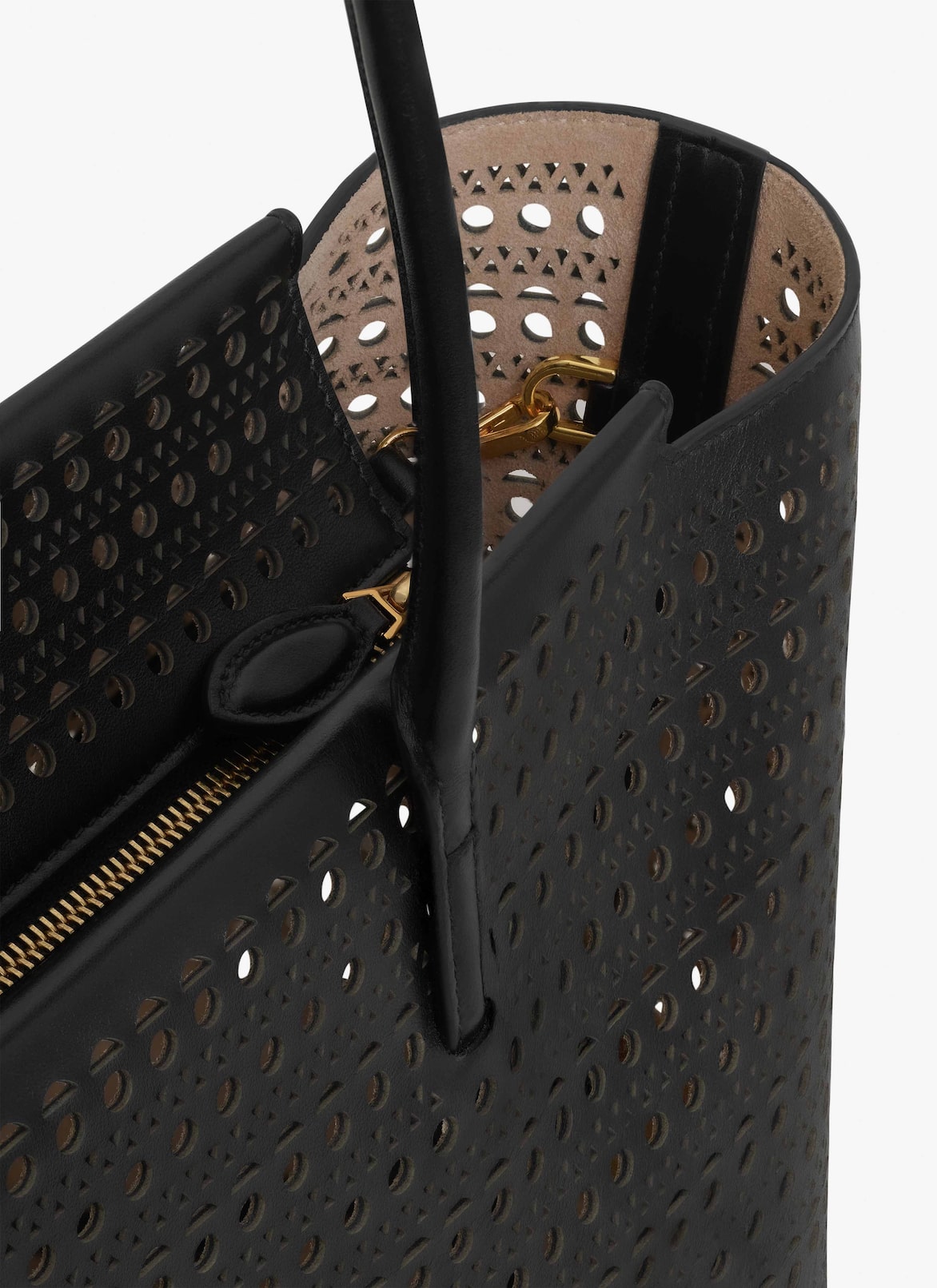 NEO MINA 32 BAG IN VIENNE CALFSKIN ALAÏA BLACK NEO MINA 32 BAG IN VIENNE CALFSKIN